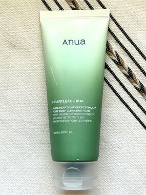 Anua Heartleaf + BHA Pore Deep Cleansing Foam 150ml New Sealed